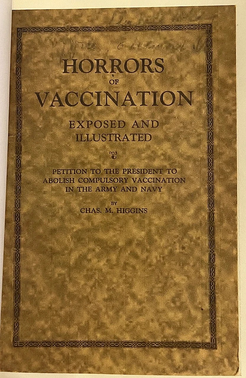 1920 Petition to President HORROS OF VACCINES Facsimile (Exposed/Illustrated) - Image 4