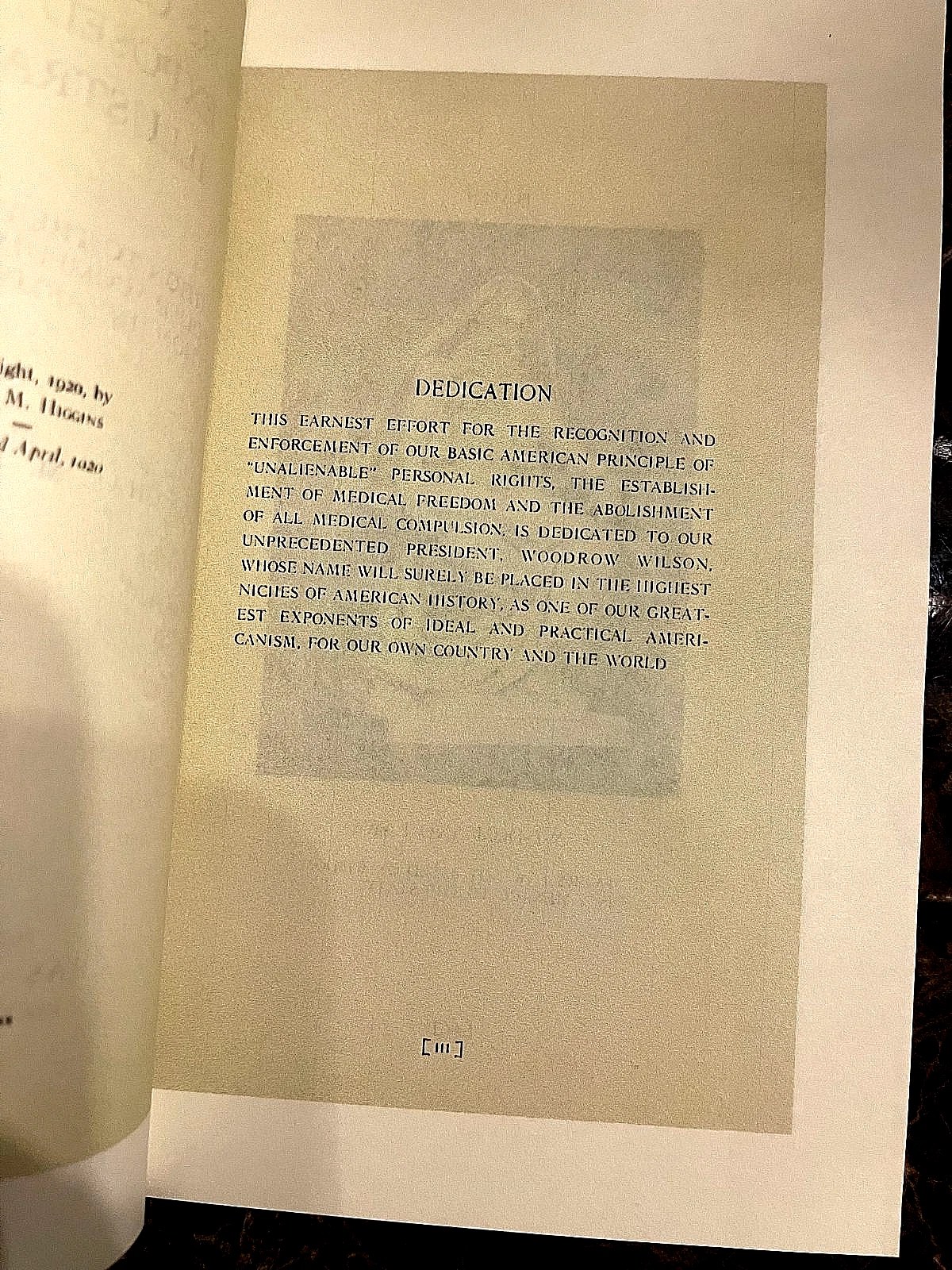 1920 Petition to President HORROS OF VACCINES Facsimile (Exposed/Illustrated) - Image 6