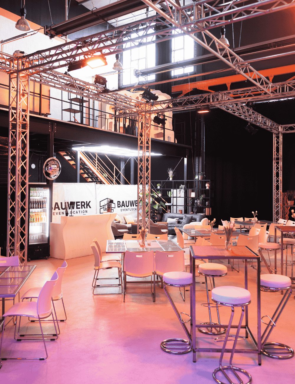 Bild von einem Eventraum im Bauwerk Köln für Networking Events