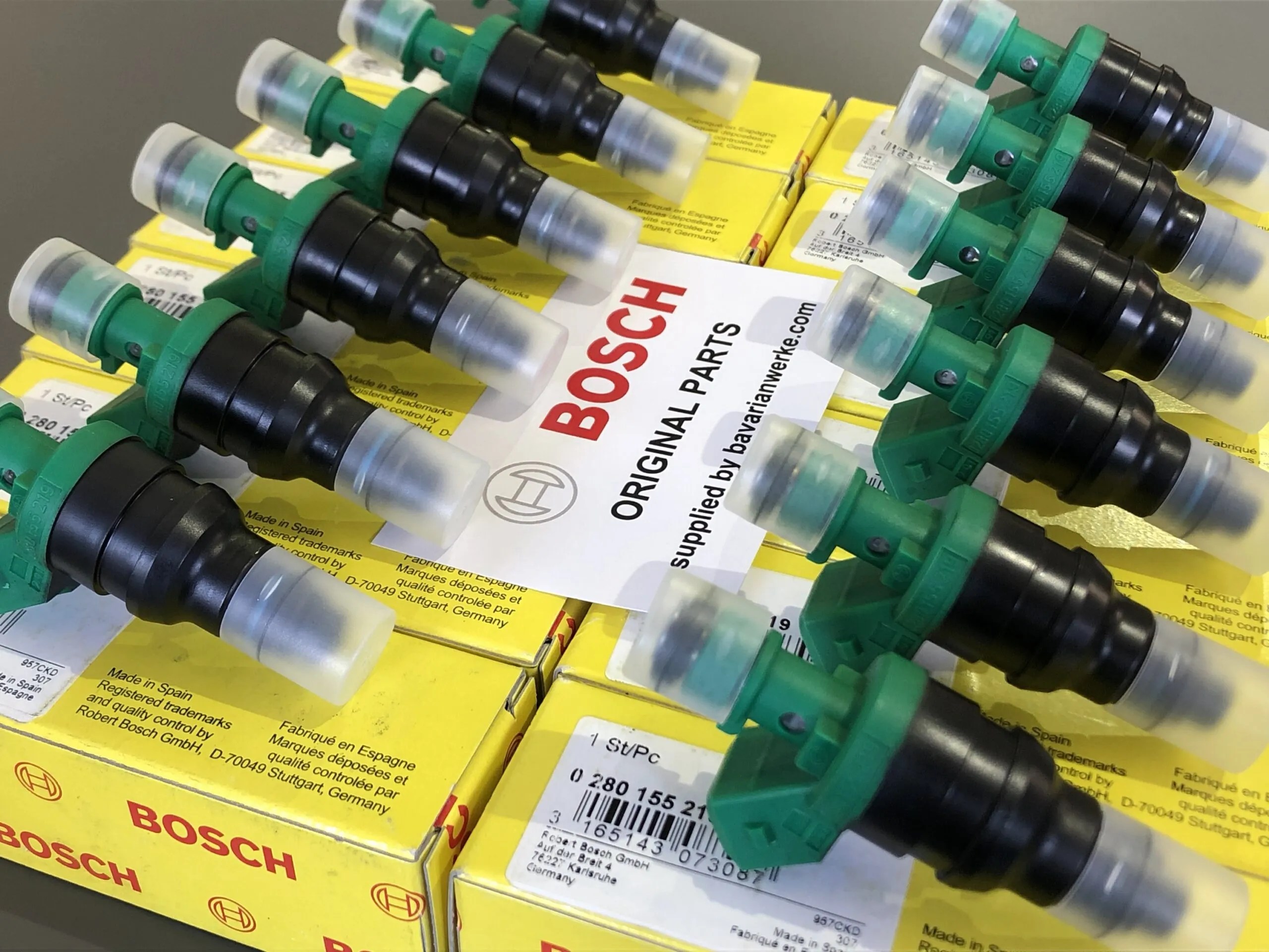 New and Genuine Bosch Fuel injectors For Mercedes-Benz S-Class 