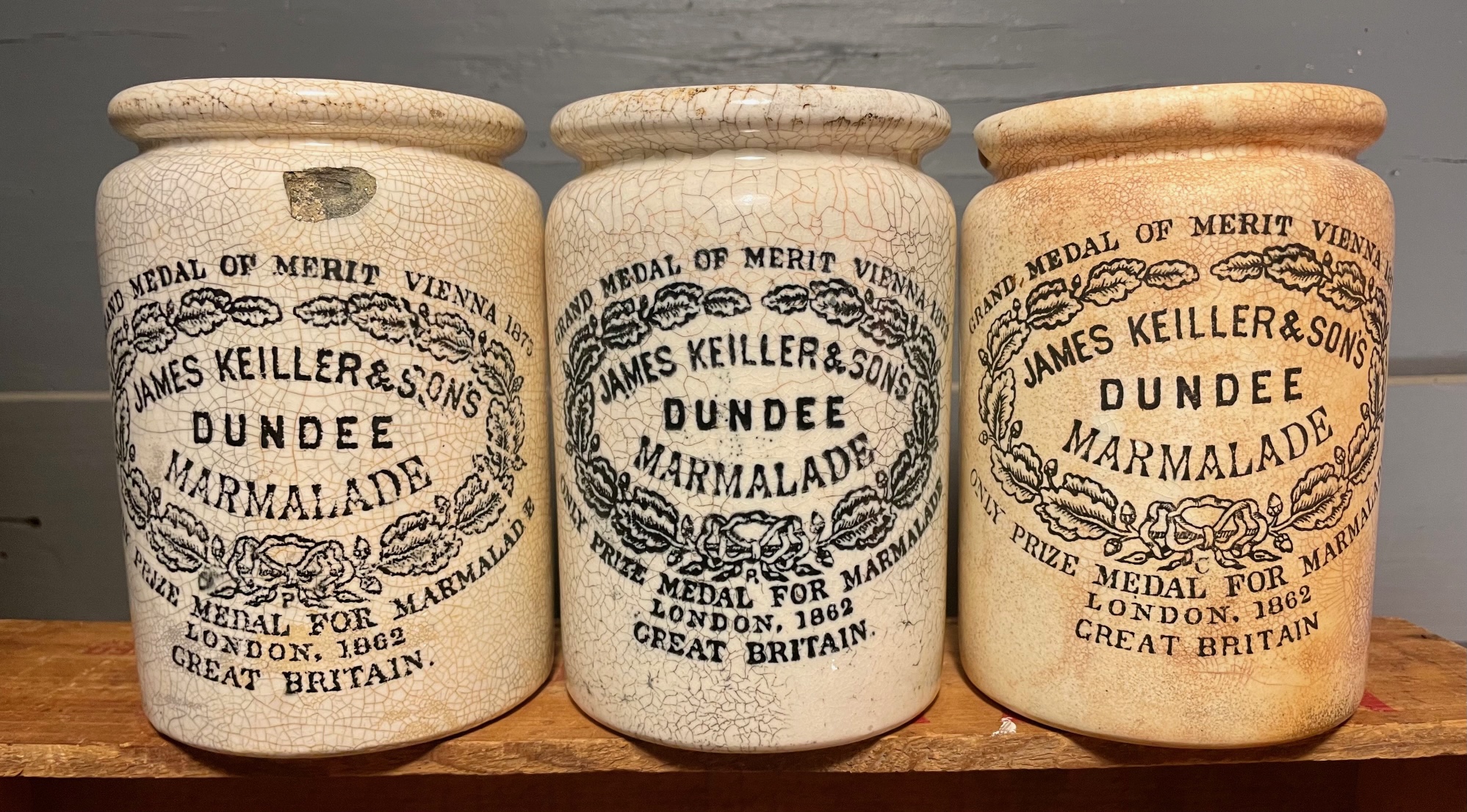 James Keiller & Sons, Dundee Marmalade – Bay Bottles