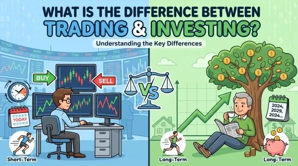Difference between Trading and Investing: Which one is best for you?