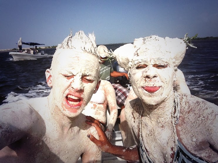 Mayan Mud Bath - Photo Courtesy of Damon and Jo