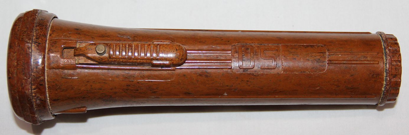 E227. WWII ERA PERMISSIBLE EXPLOSION PROOF BAKELITE FLASHLIGHT - B
