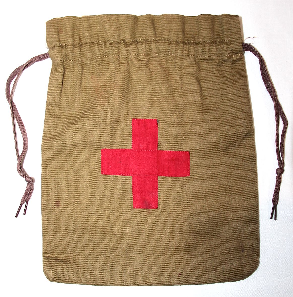 B413. WWI RED CROSS DITTY BAG - B & B Militaria