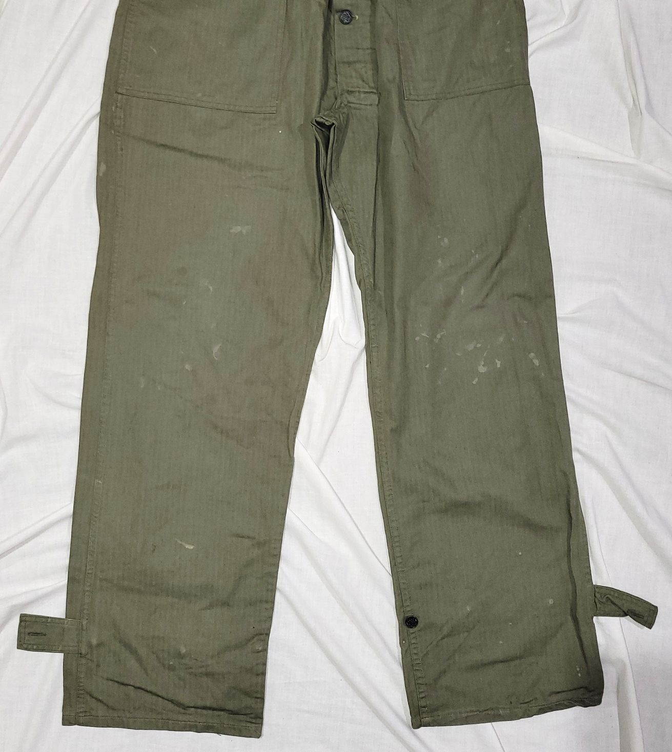 D194. WWII SIZE 40L HBT COVERALLS - B & B Militaria