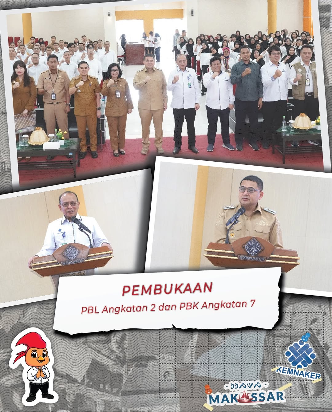BBPVP Makassar Resmi Membuka PBL Angkatan 2 dan PBK Angkatan 7