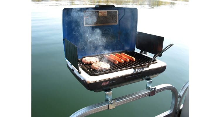 A pontoon boat has a distinctive look to. 11 Best Pontoon Boat Grills For 2022