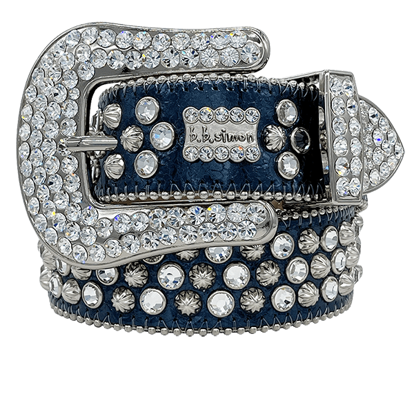 light blue bb simon belt