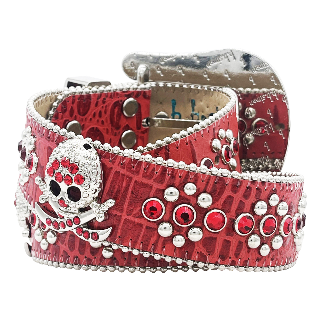 XXL BB Simon wide western Swarovski belt