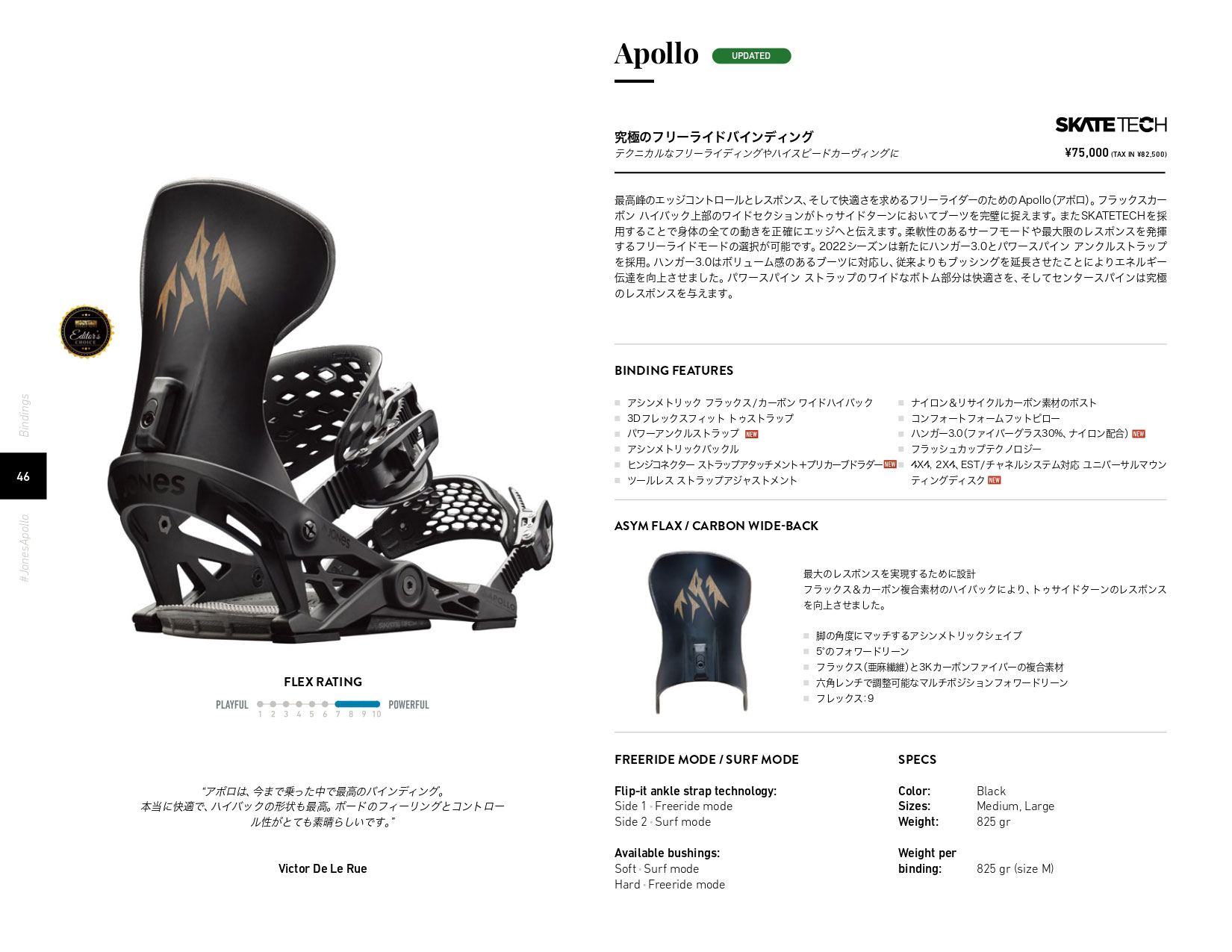 2021-22JONES バインディングのご紹介！ – BCショップ スピリット