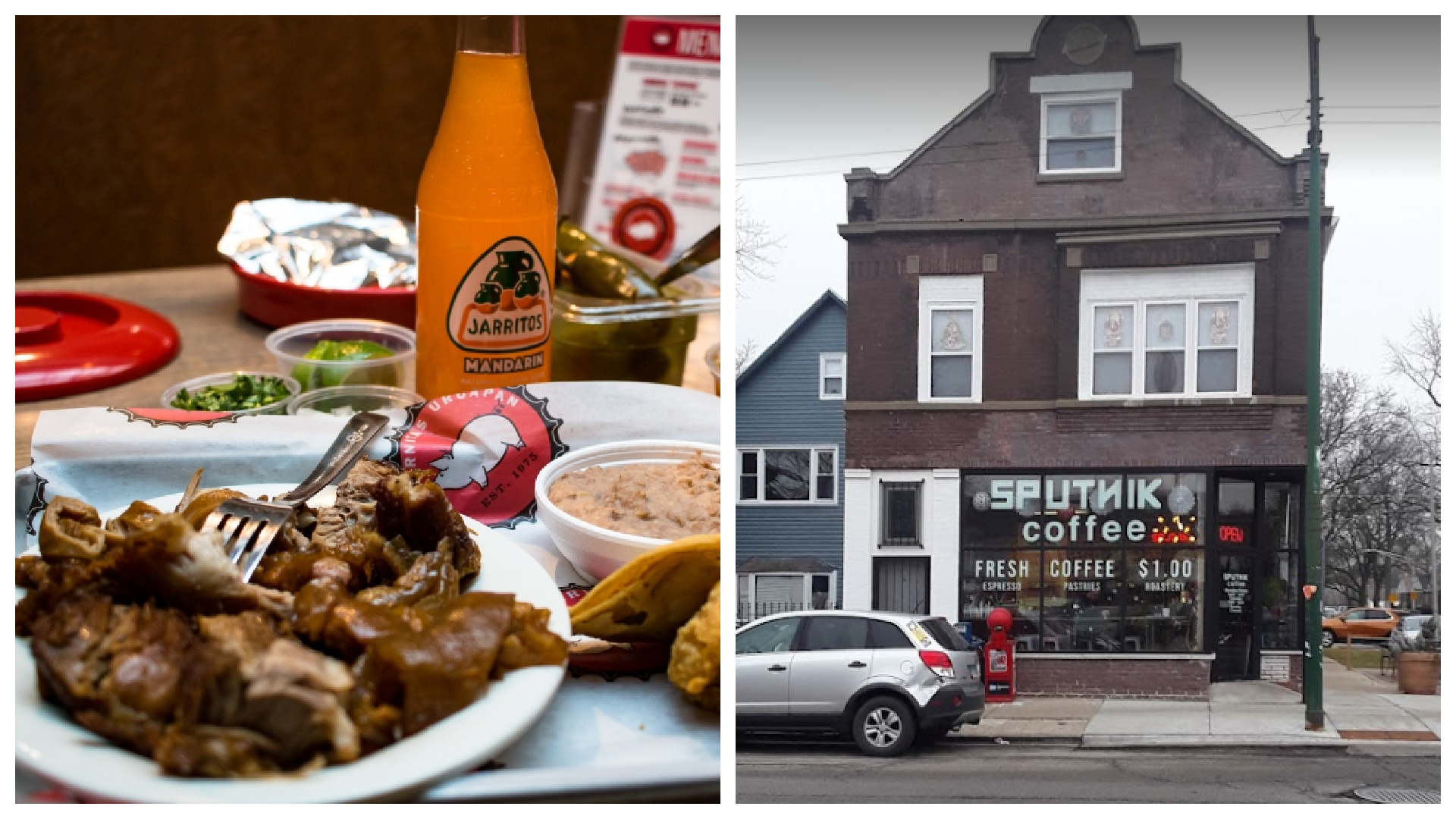 Carnitas Uruapan Opening Little Village Restaurant, Sputnik Coffee 
