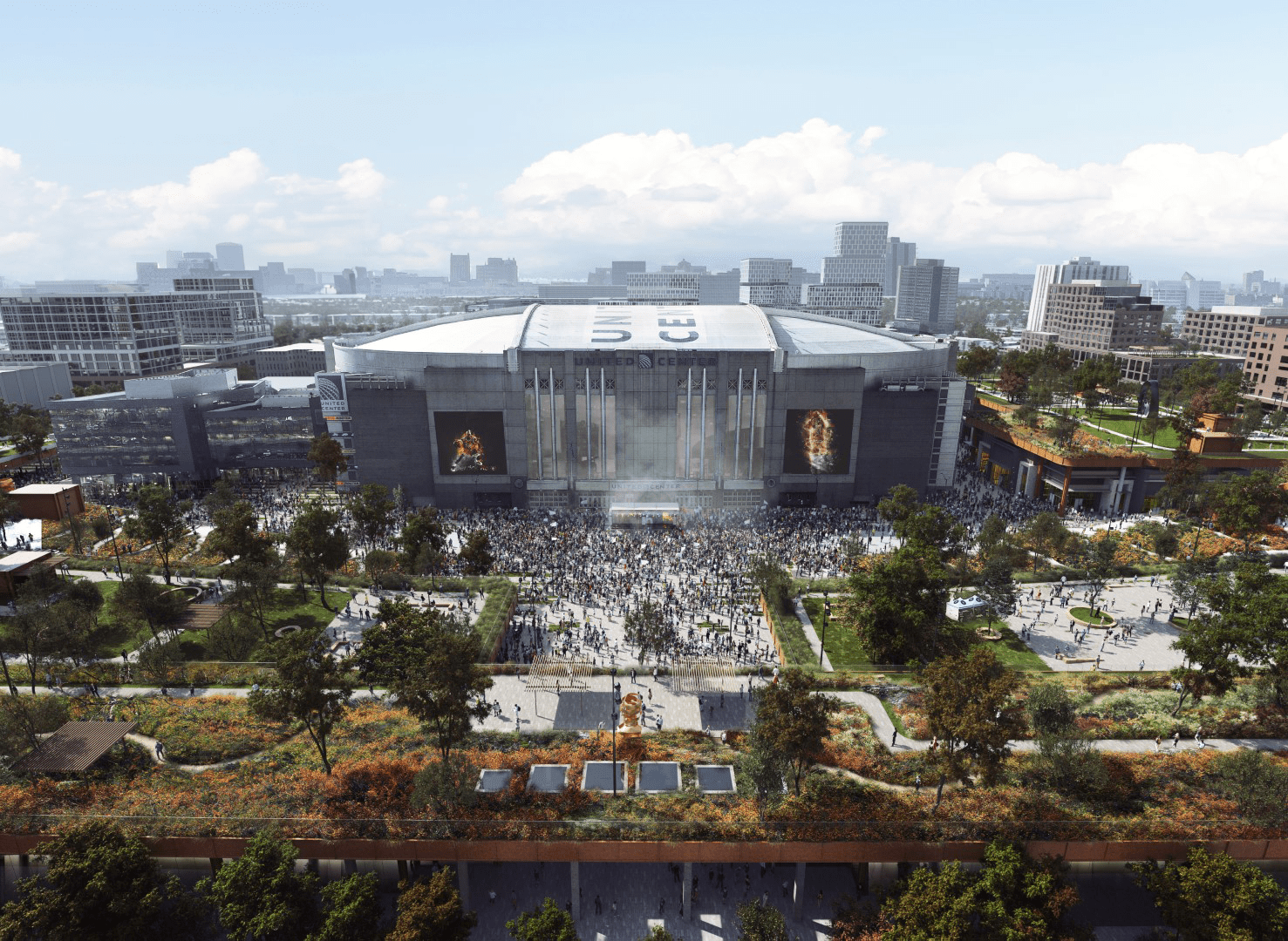 United Center Owners Planning $7 Billion Campus Around Arena