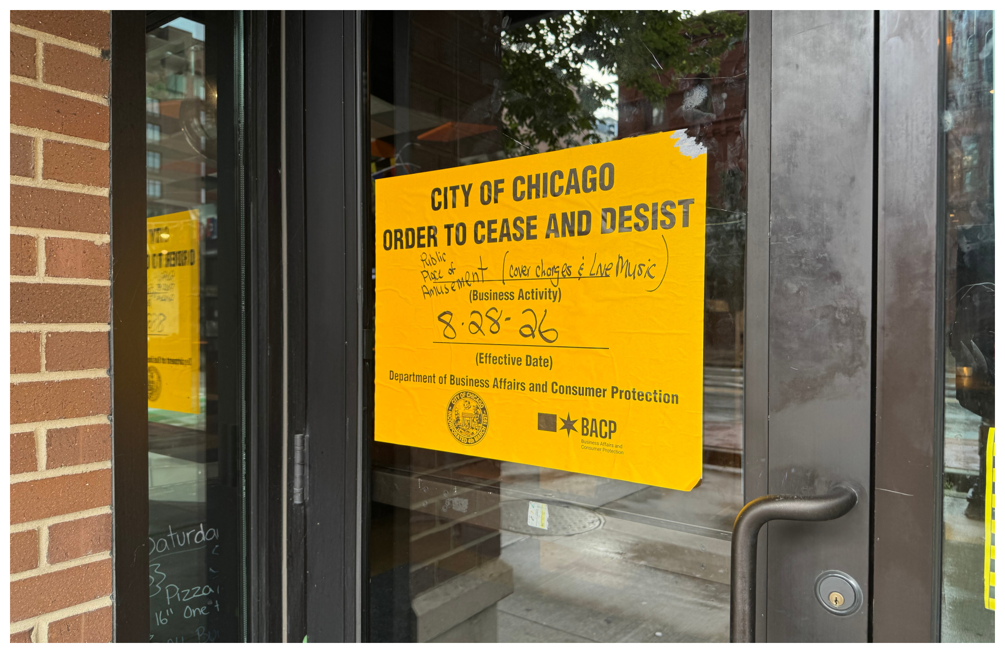 City Issues Cease-And-Desist Order Against Printers Row Bar Reserv