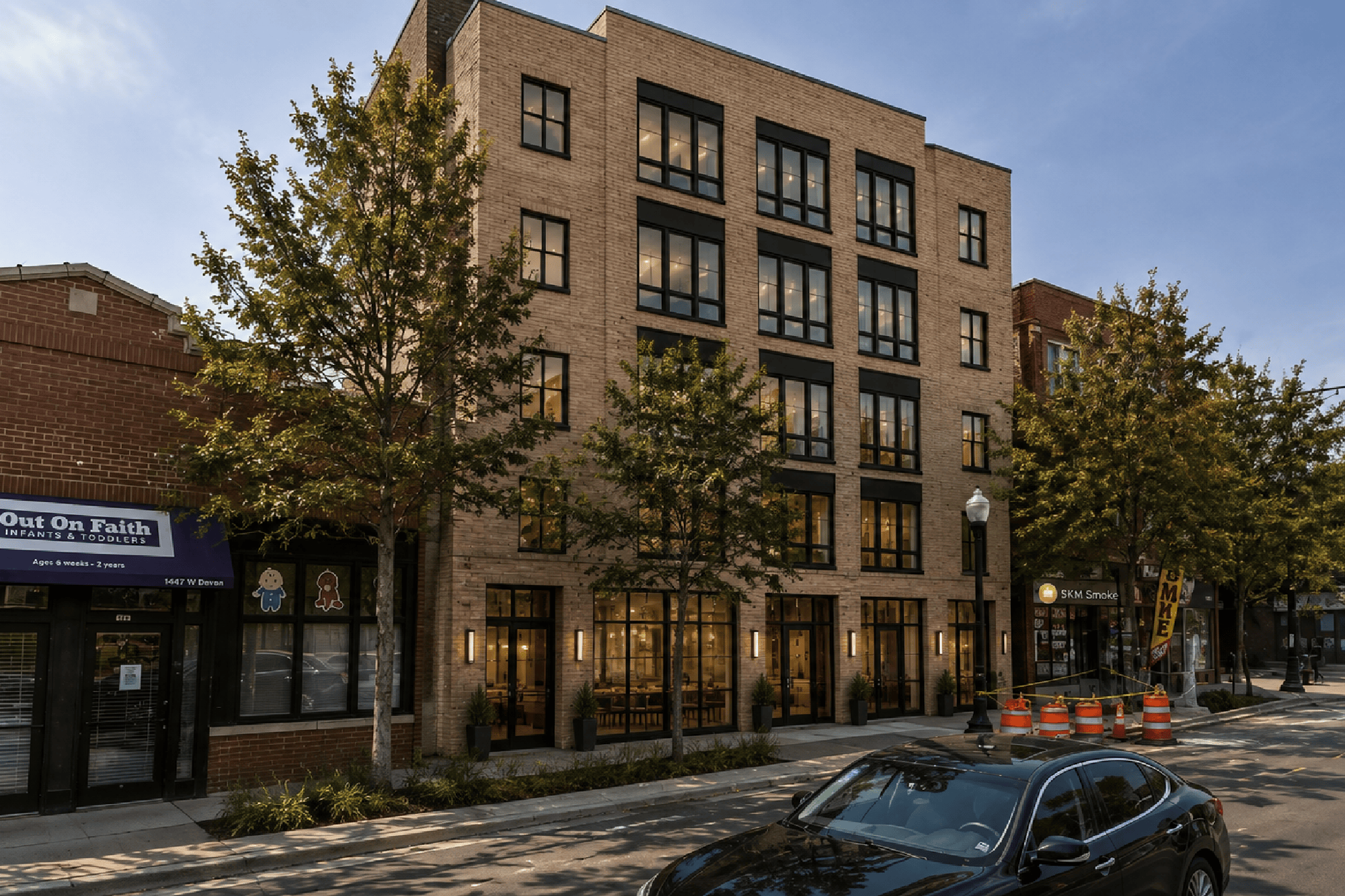 5-Story Apartment Building Could Replace Empty Storefront On Edgewater’s Devon Avenue