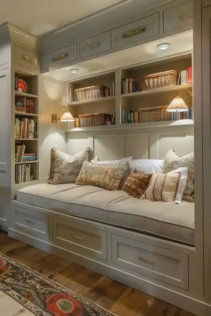 daybed reading nook
