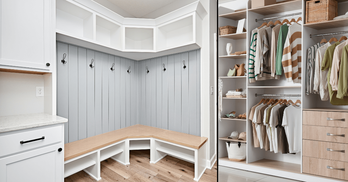 MUDROOM AND CLOSET
