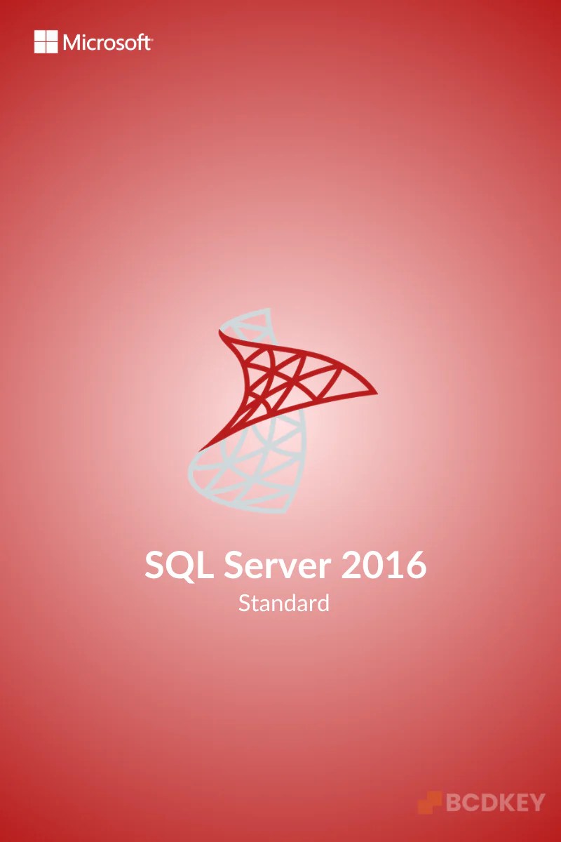 Microsoft SQL Server 2016 Standard
