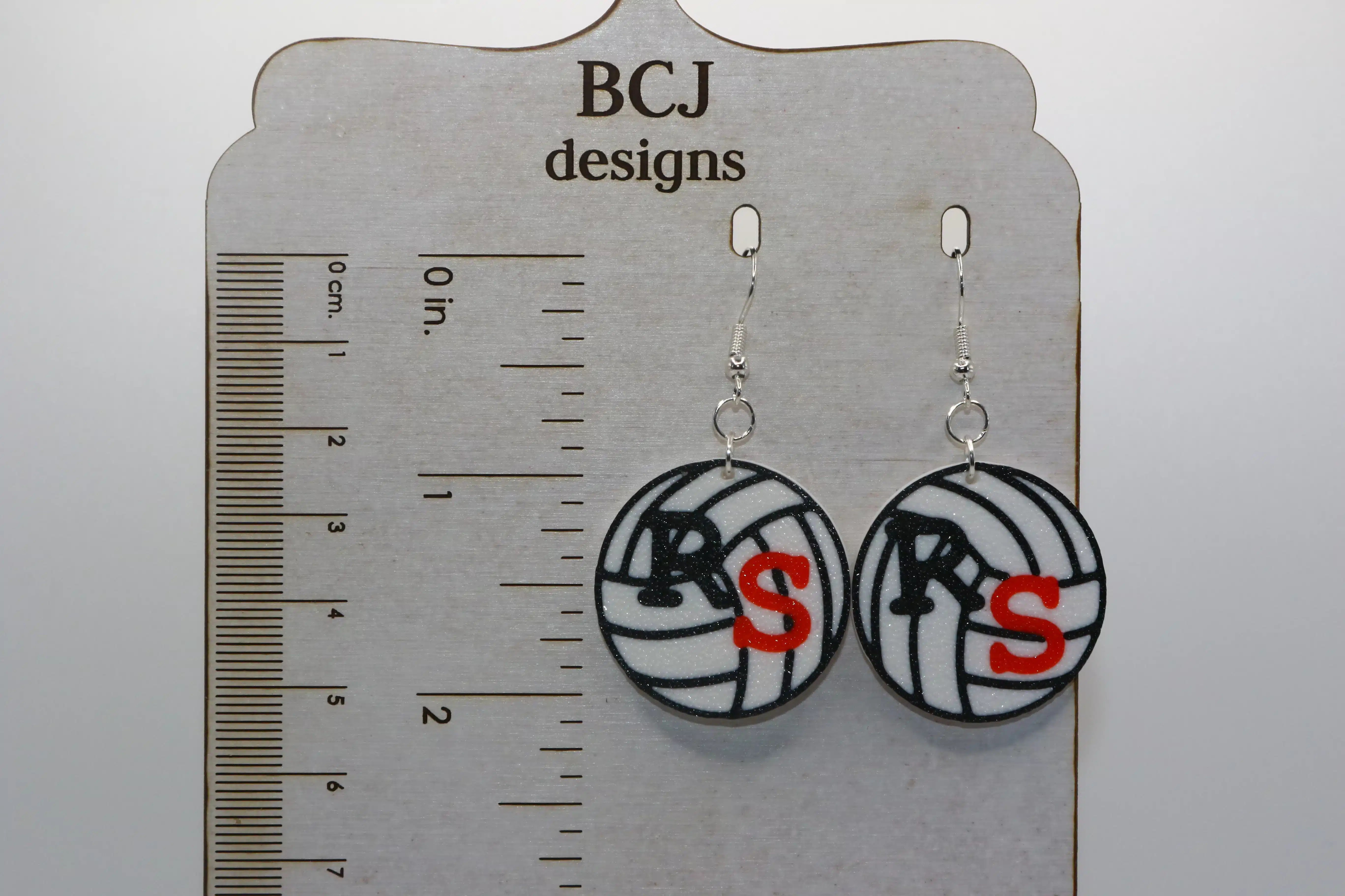 RSHS Volleyball Earrings Spirit Jewelry