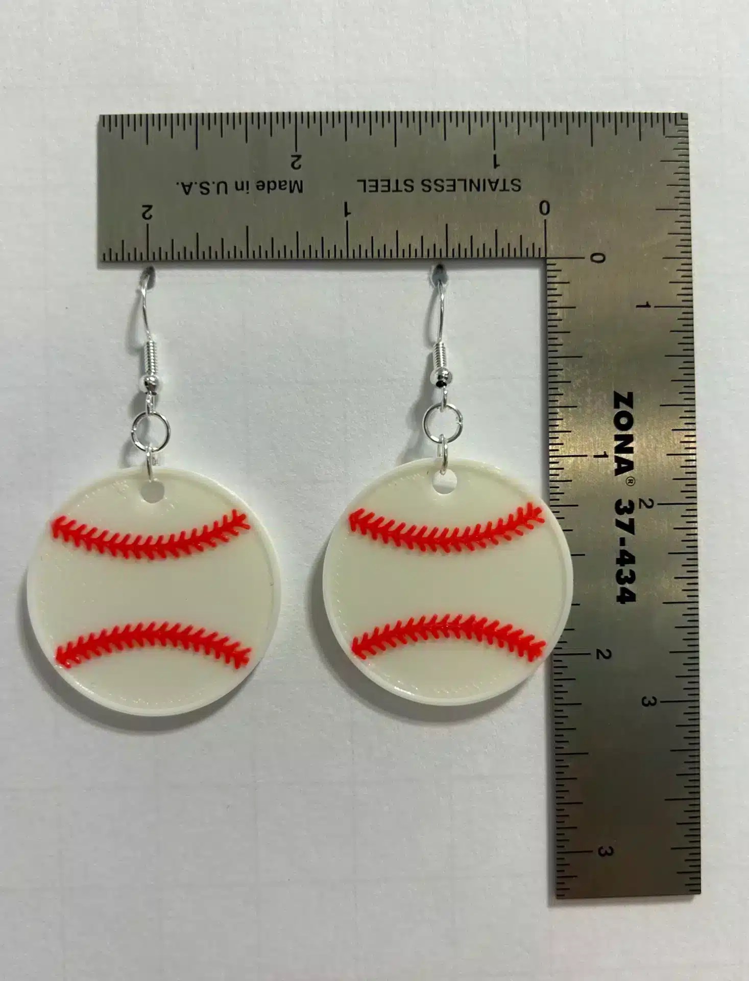 Baseball Earrings