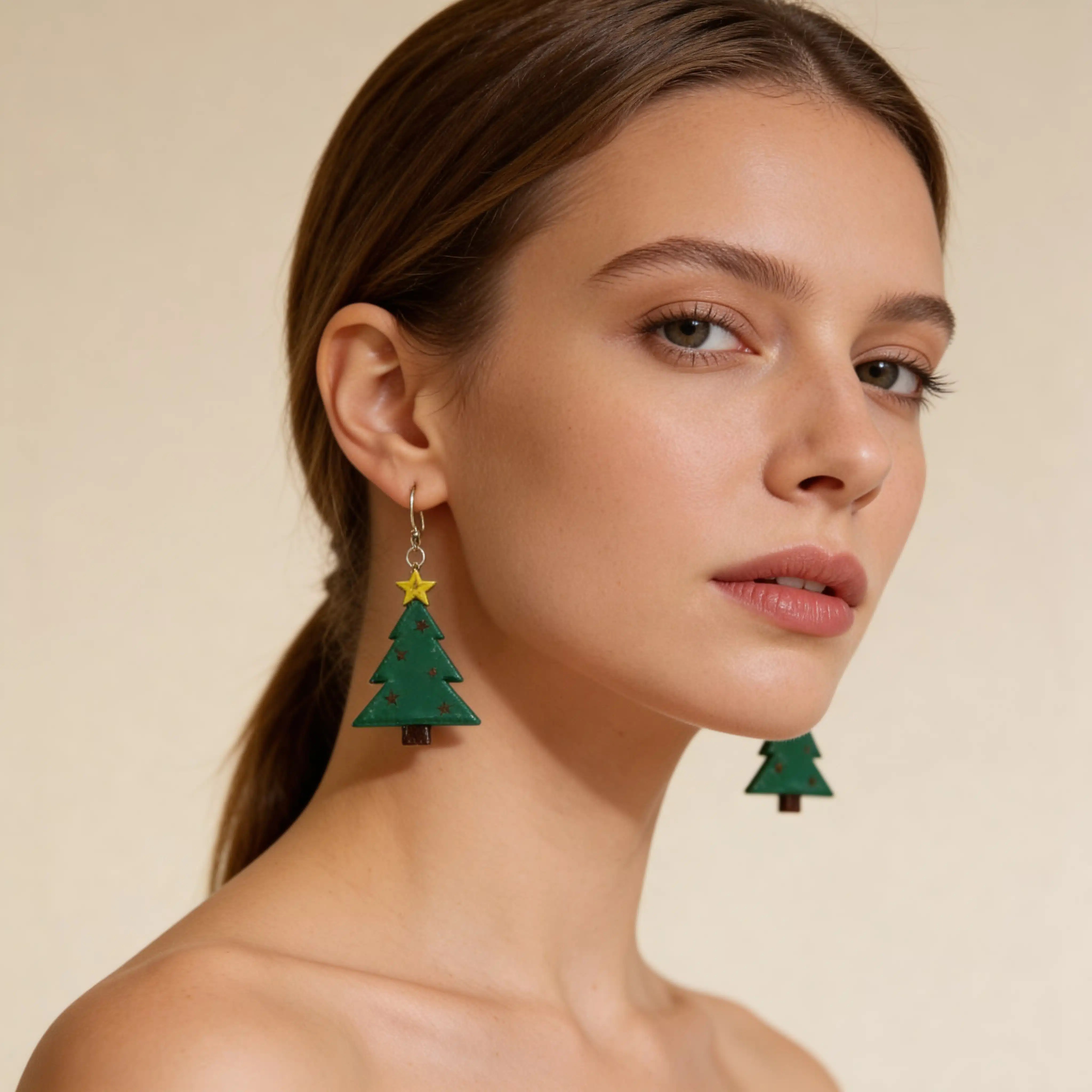 Christmas Tree Earrings