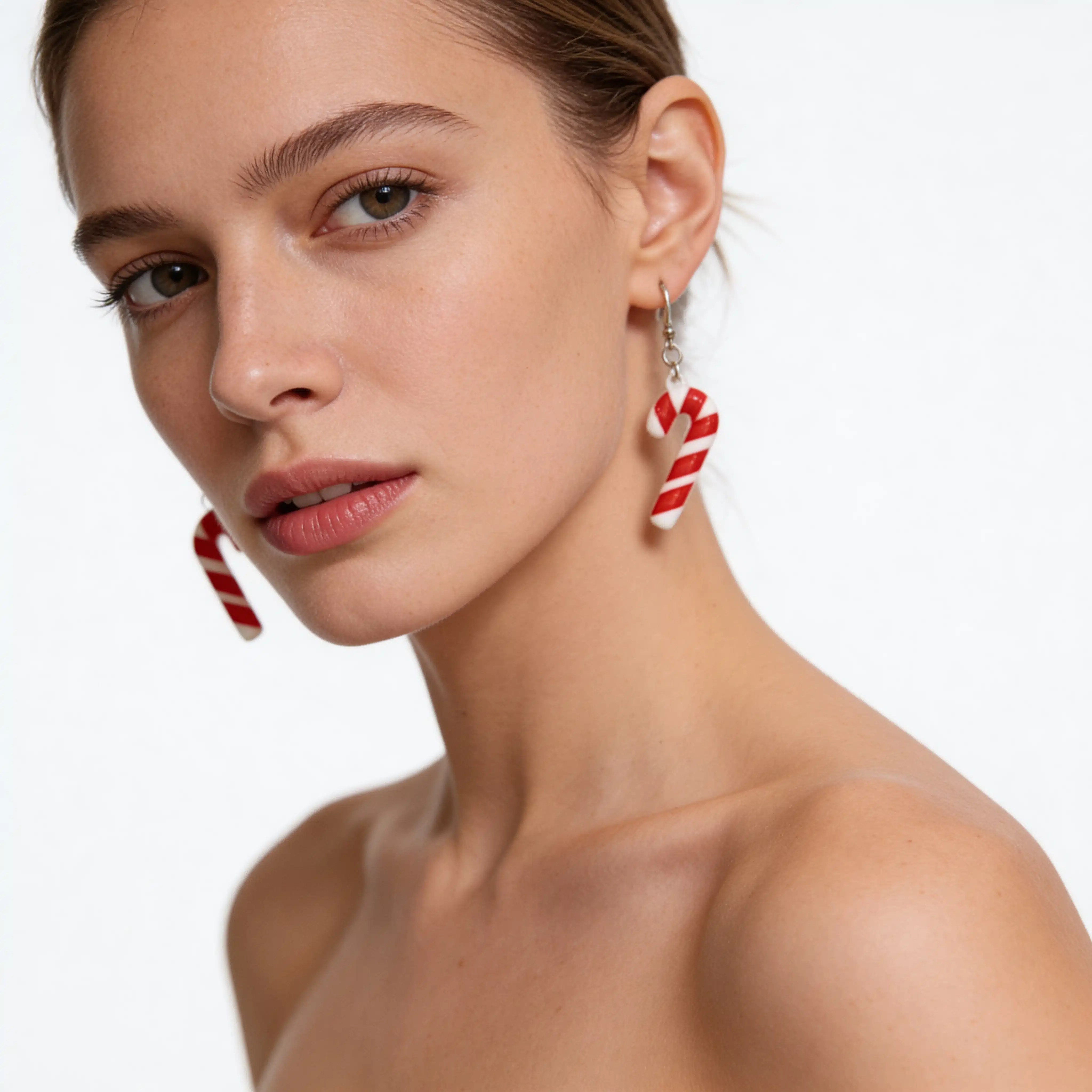 Candy Cane Earrings