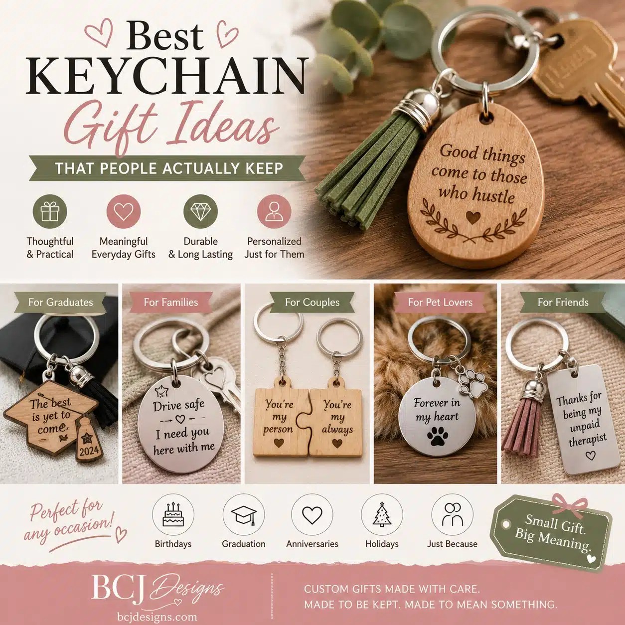 Best Keychain Gift Ideas That People Actually Keep