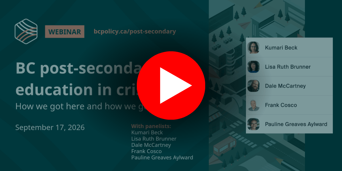 🎬 BC’s Post-Secondary Education in crisis