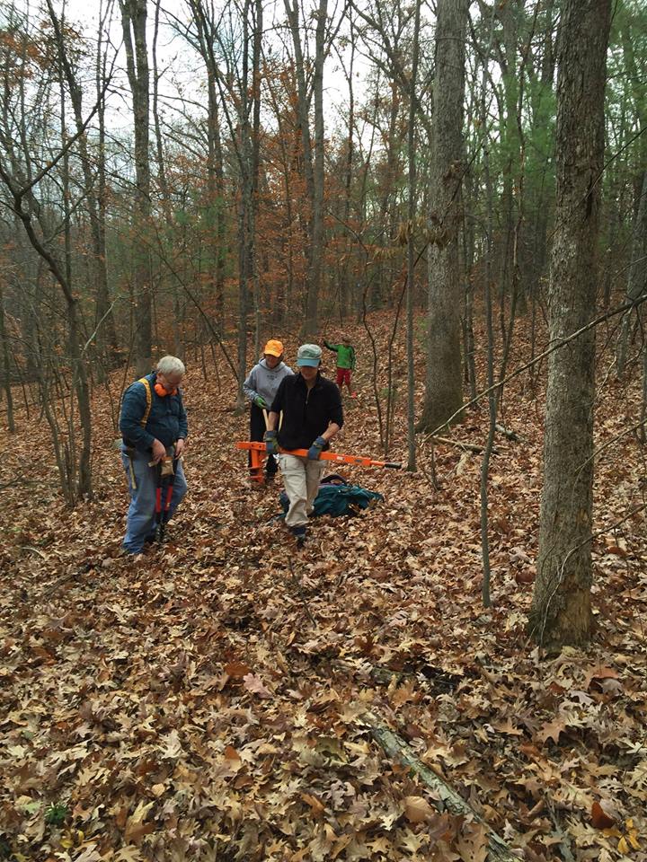 Shurtleff Woods Trail Clearing
