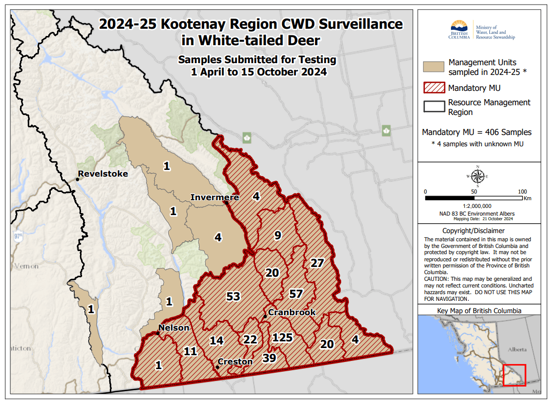 UPDATE Chronic Wasting Disease B C Wildlife Federation CWD3 