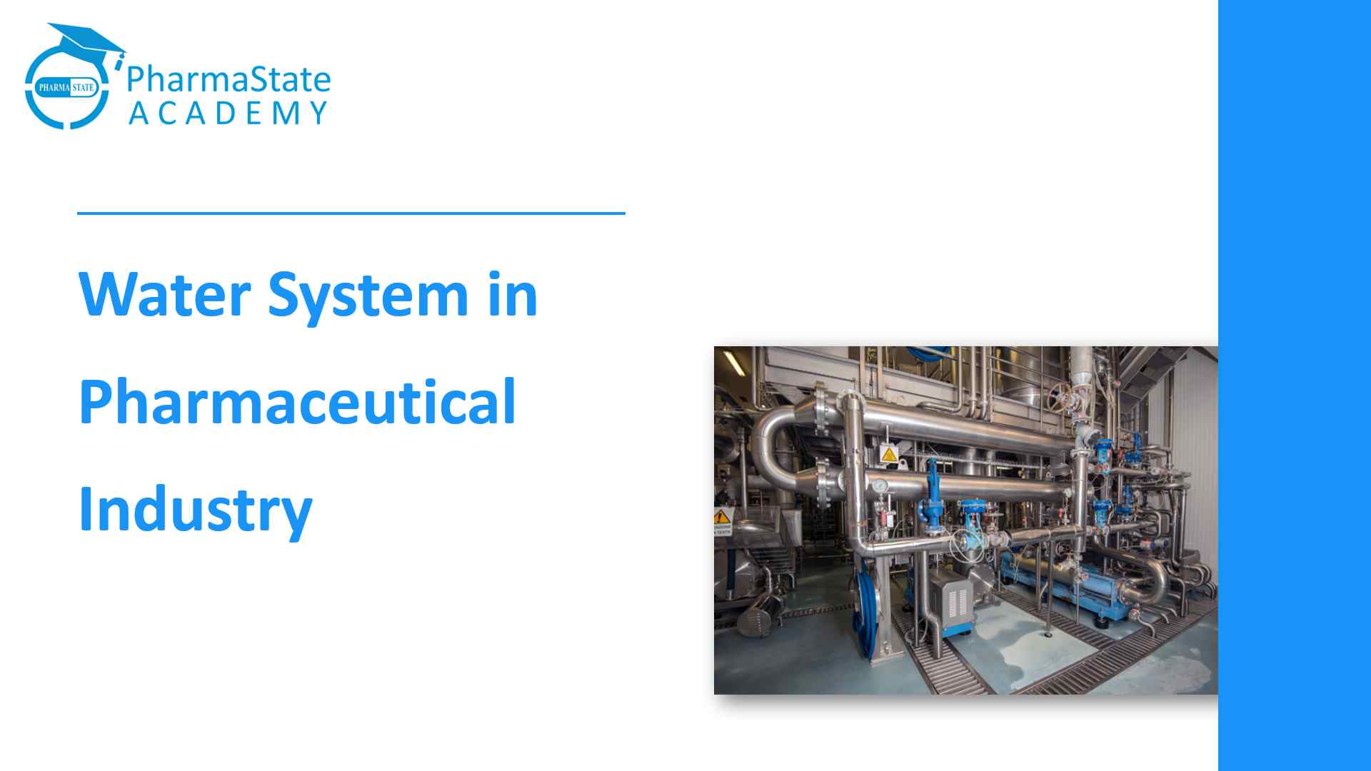 Water System in Pharma Industry