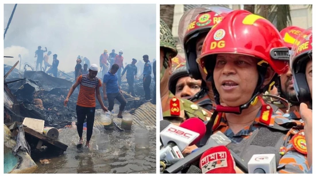 ‘উৎসুক জনতার কারণে আগুন নিয়ন্ত্রণে দেরি’