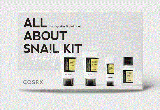 Cosrx all about snail kit 4 step