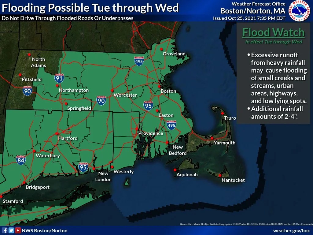 Boston (cbs) — winter making a strong case for the beginning of . Maps Here S How Much Rain And Wind Is Predicted For Tuesday S Coastal Storm In Mass