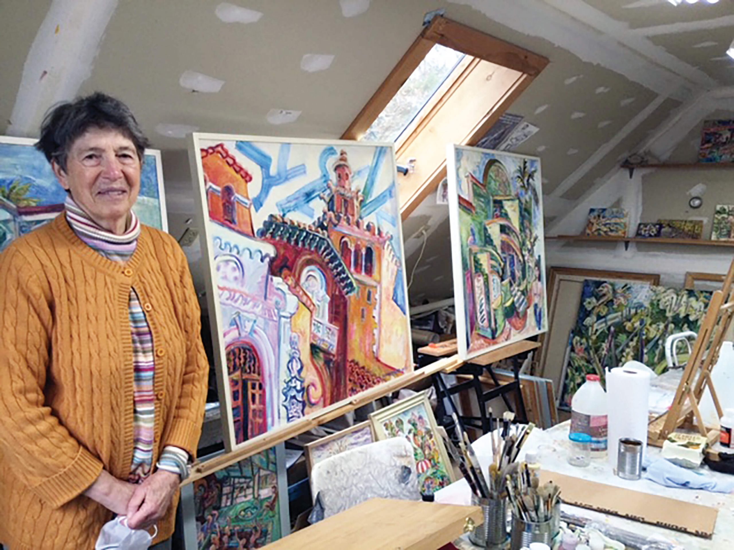 Local painter celebrates the geography' of Bangor and beyond