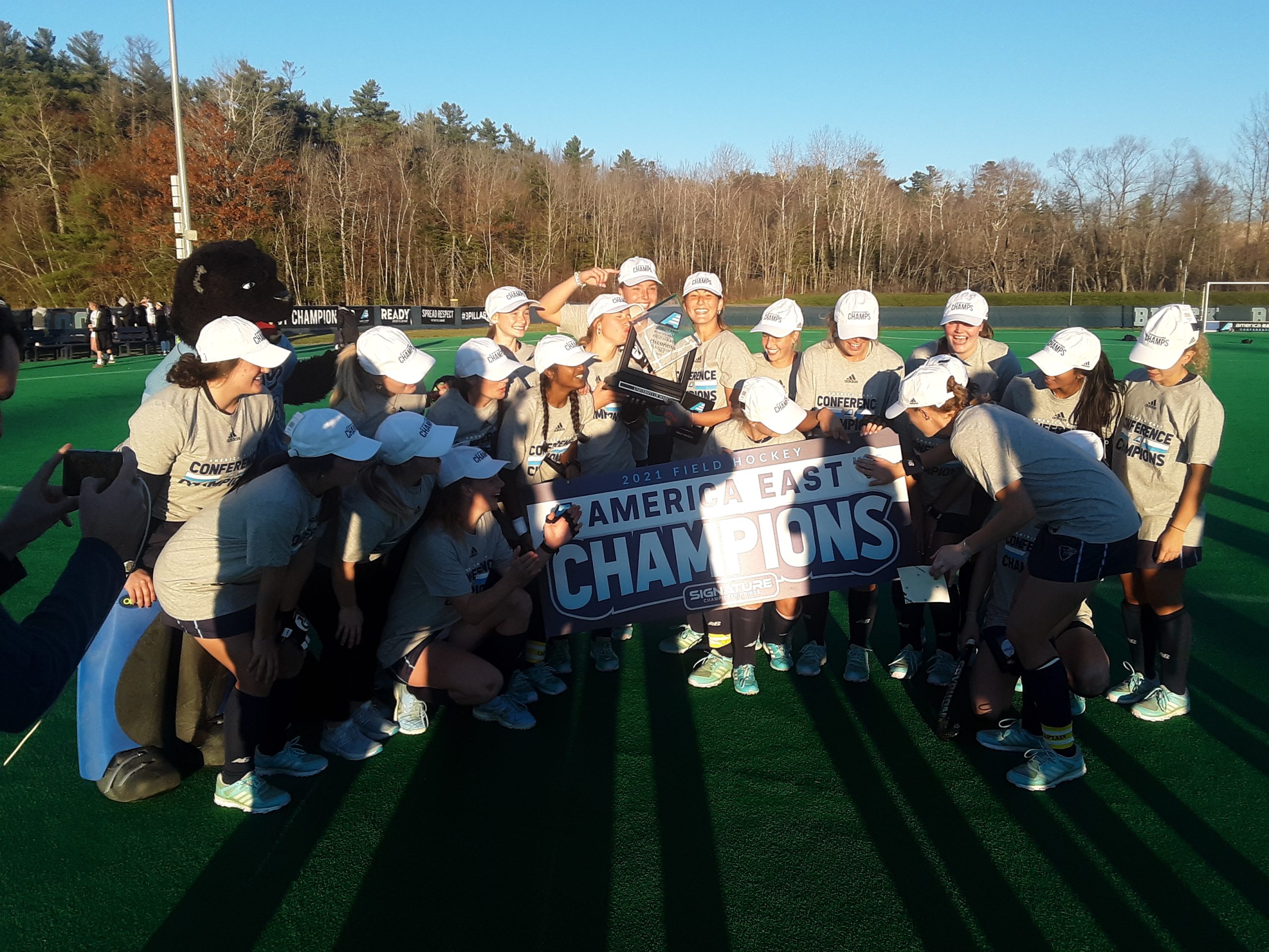 Goalkeeper Borley leads UMaine to 1st America East field hockey title