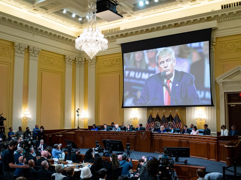 The Jan. 6 committee will hear testimony about Donald Trump's pressure campaign on the Justice Department.