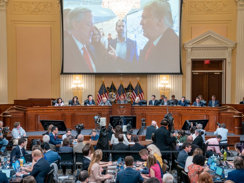 The Jan. 6 committee will hear testimony today about Donald Trump's "siren call" to extremists on Jan. 6.