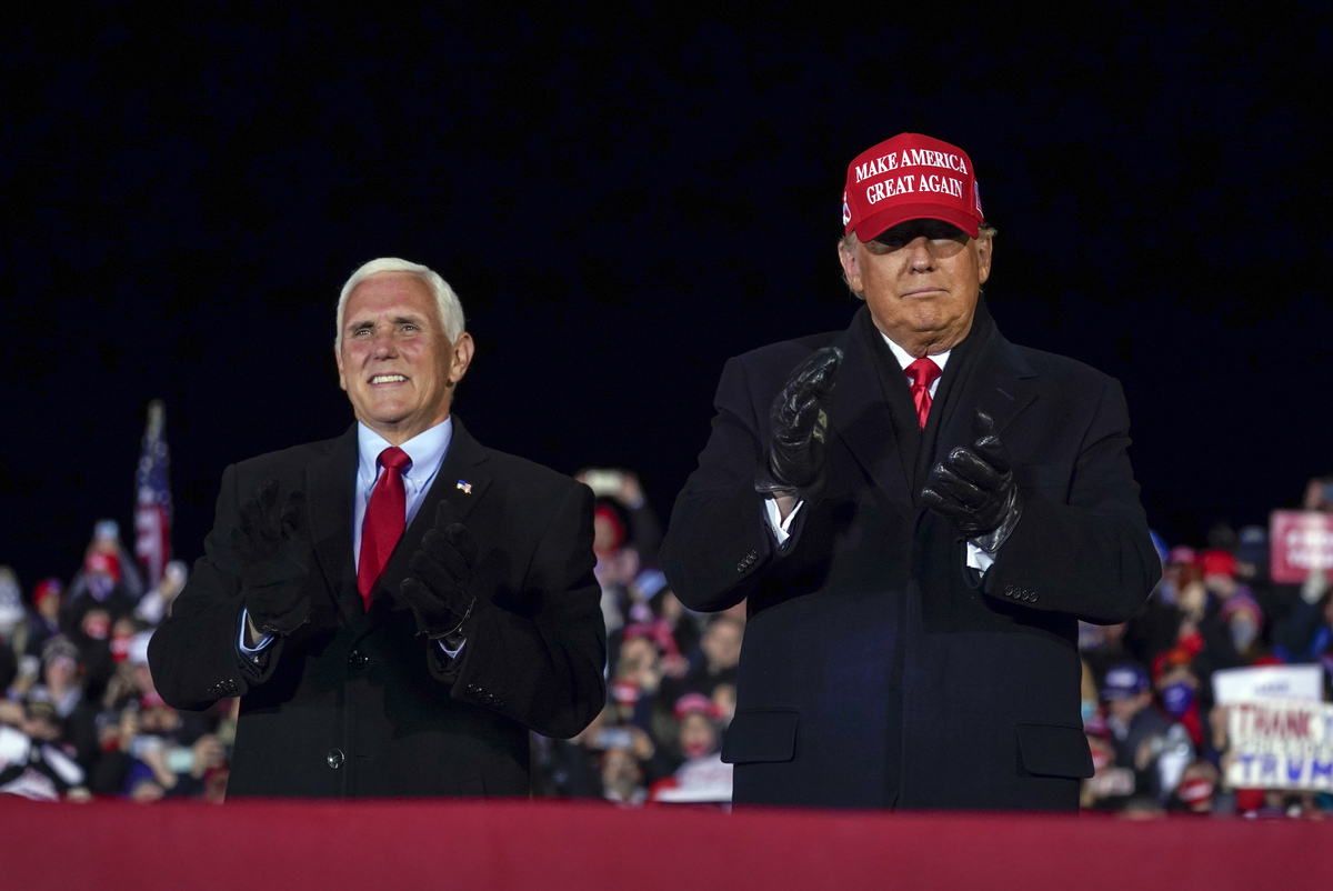 The rivalry between Donald Trump and Mike Pence is heating up as both mull 2024 presidential bids.