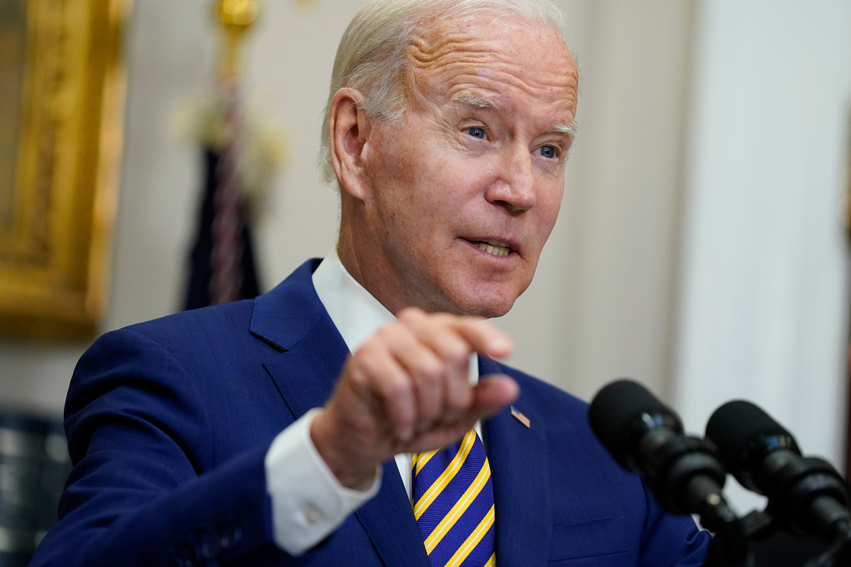 Joe Biden said Wednesday he had no advance knowledge of the FBI search at Mar-a-Lago.