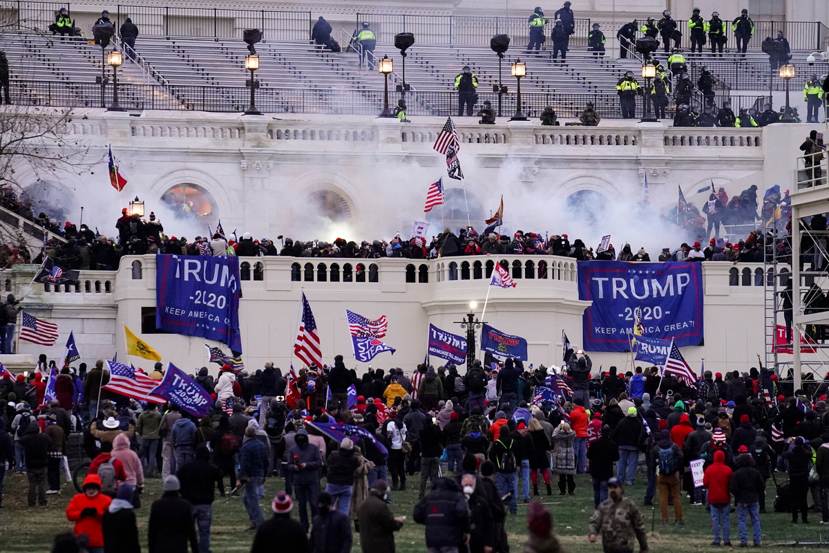 An avowed white supremacist has been sentenced to jail time for his involvement in the Jan. 6 Capitol riot.