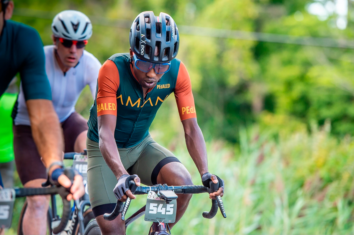 Kenyan cyclist Sule Kangangi was killed Saturday in a crash during a race.