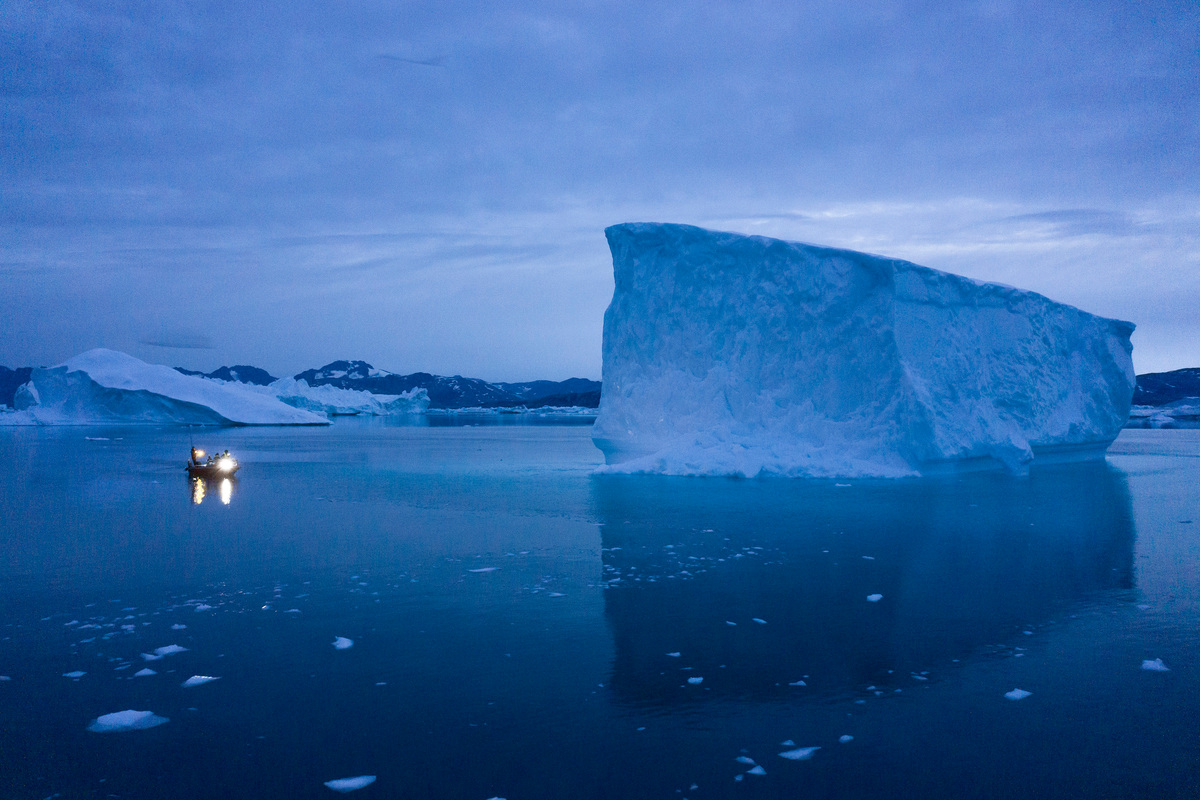 Zombie ice in Greenland has the potential to raise global sea levels by an average of 10 inches.