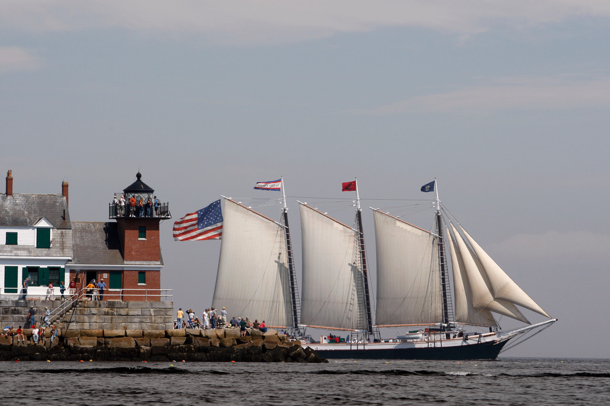 The historic schooner The Victory Chimes is up for sale.
