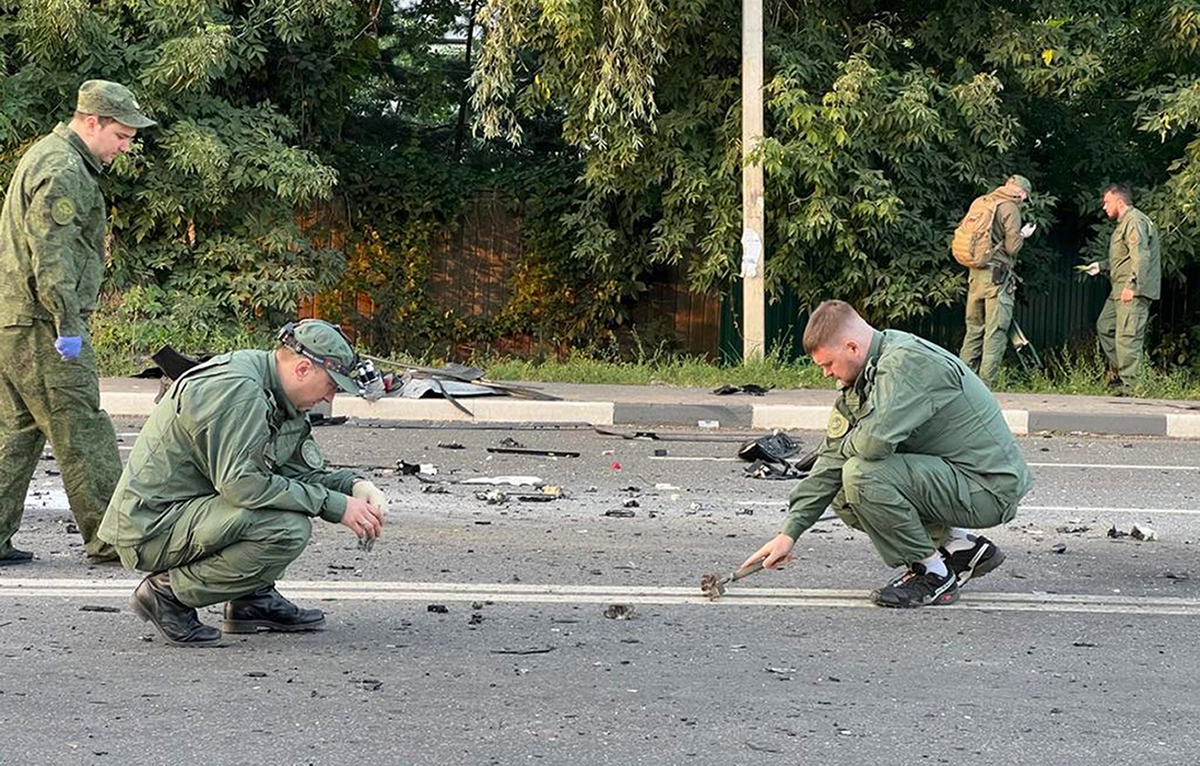 Daria Dugina was killed Saturday in a car bombing.