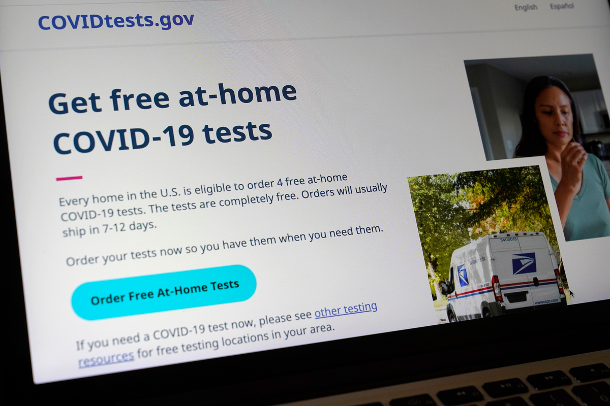 The CDC will suspend its COVID test home-delivery program on Friday.