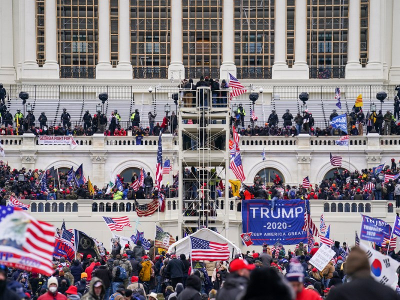 A Missouri man claims he had a "civic duty" to invade the U.S. Capitol.