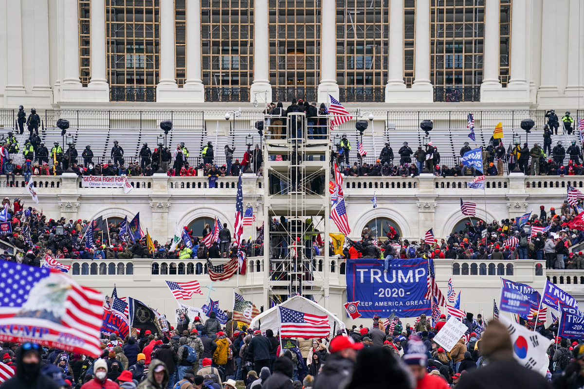A Missouri man claims he had a "civic duty" to invade the U.S. Capitol.