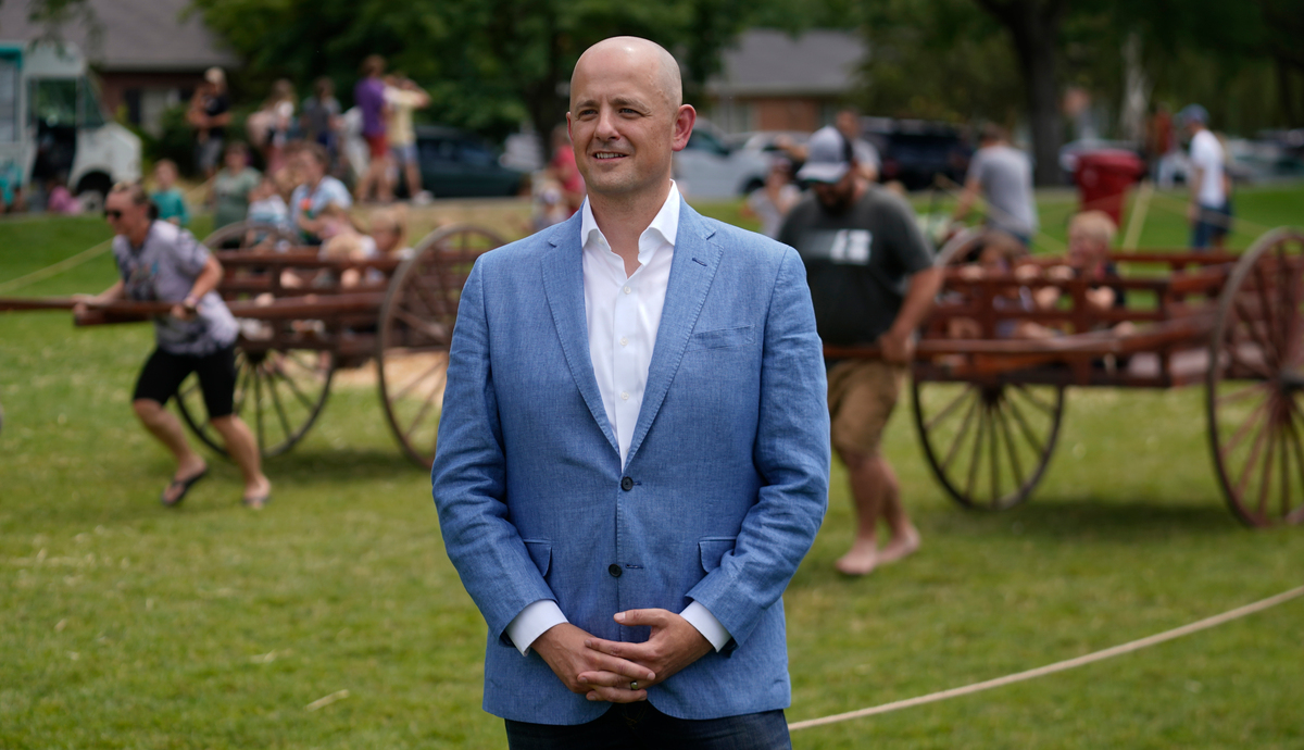 Evan McMullin is trying to break the Republican grip on Senate power with an independent, cross-party campaign.
