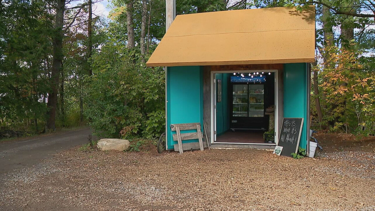 The Stonecipher Farm stand.